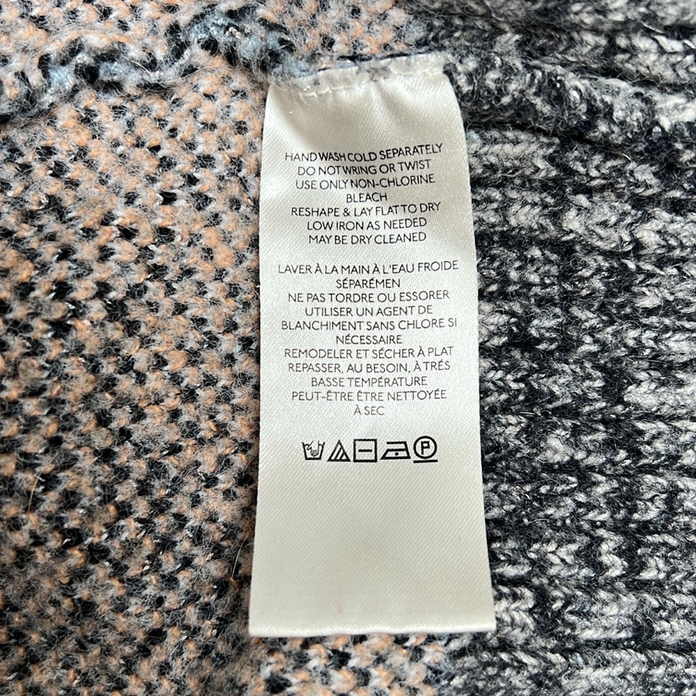 Free People August Knit Floral Oversized Cardigan - Picture 8 of 9